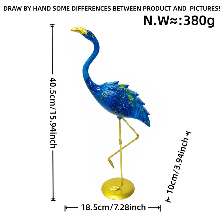 Artistically designed Flamingo sculpture Bowlift