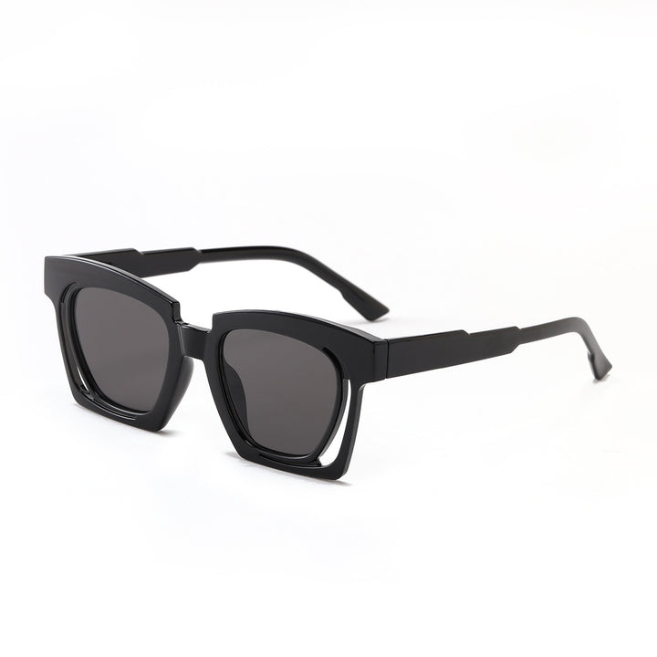 Ladies trendy geometric sunglasses with stylish square frame Bowlift