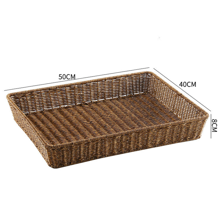 Natural Woven Storage Tray Bowlift