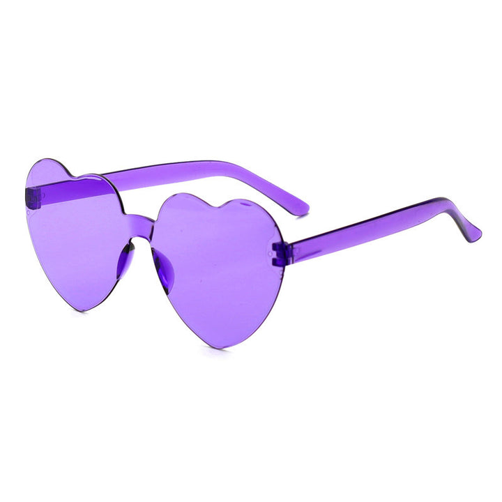 Heart-Shaped Fashion Sunglasses Bowlift