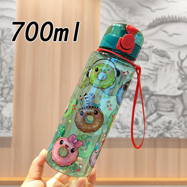 Ladies funny drinking bottle with motif print Bowlift