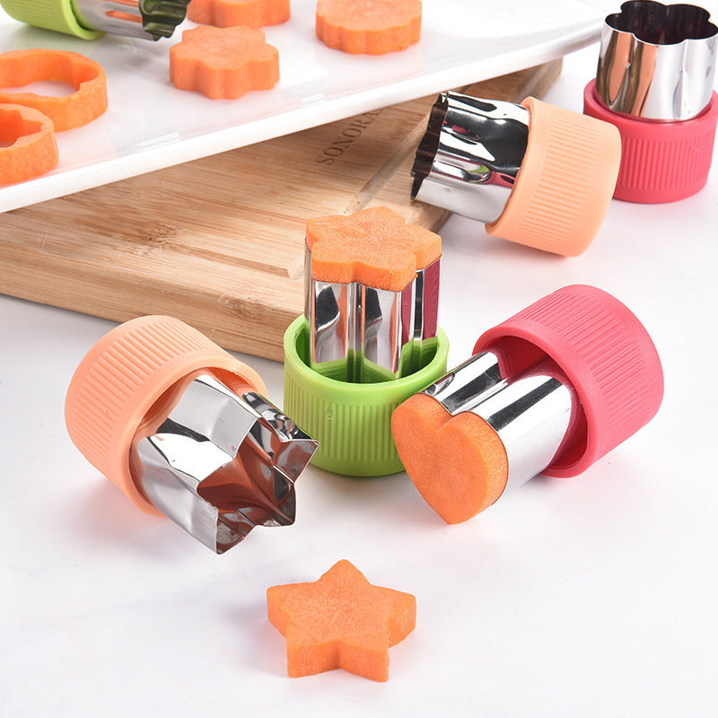 Cookie cutter set made of stainless steel with ergonomic handle Bowlift