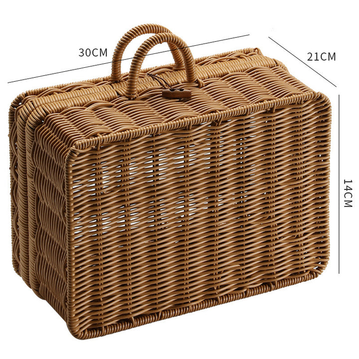 Woven Storage Basket Bowlift