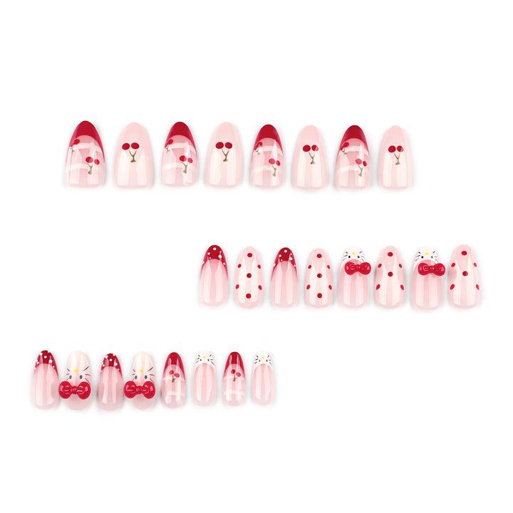 Artistic Nail Art with Playful Design Bowlift