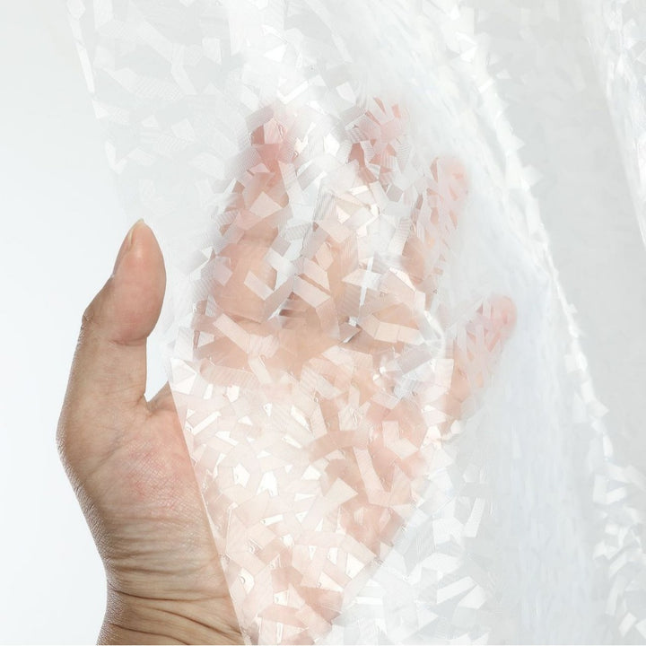 Elegant Textured Shower Curtain Bowlift