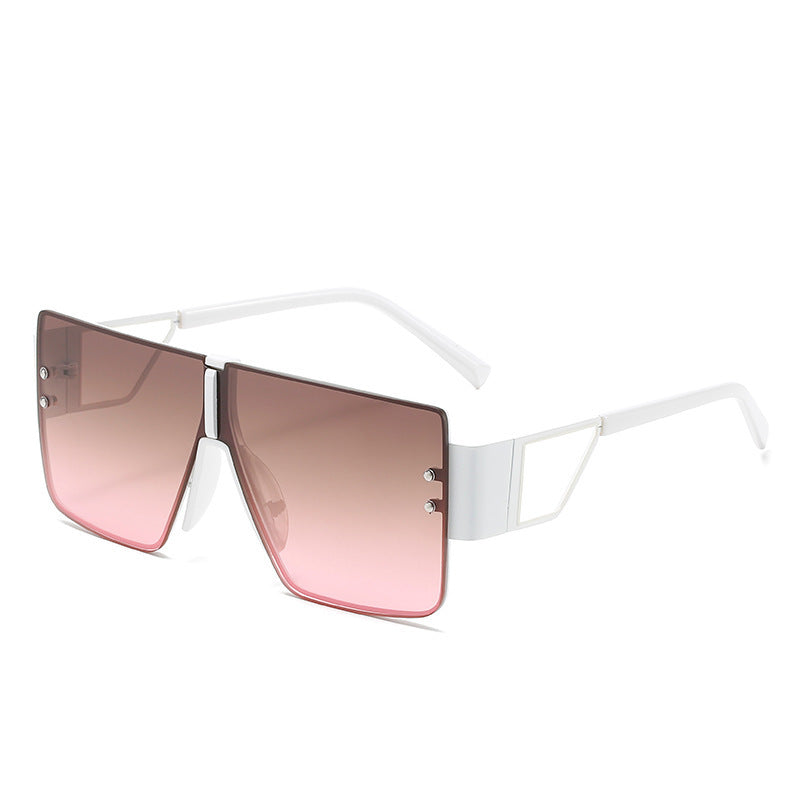 Ladies trendy oversized sunglasses with futuristic design Bowlift