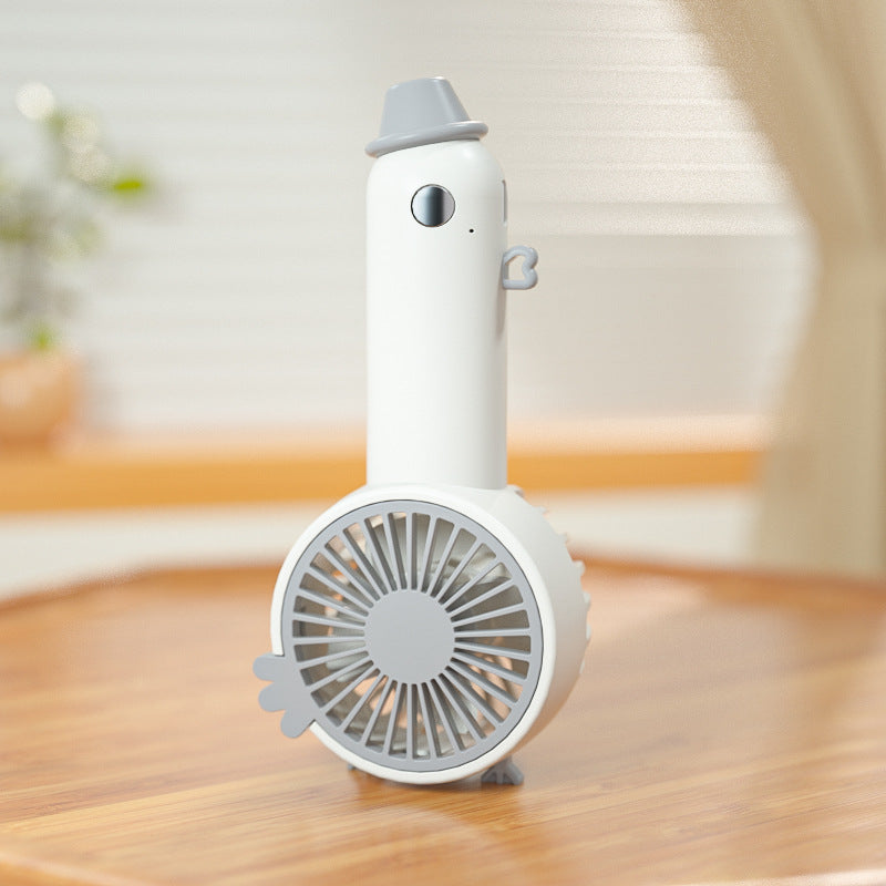 Unisex Portable Animal Design Mini Fan Bowlift