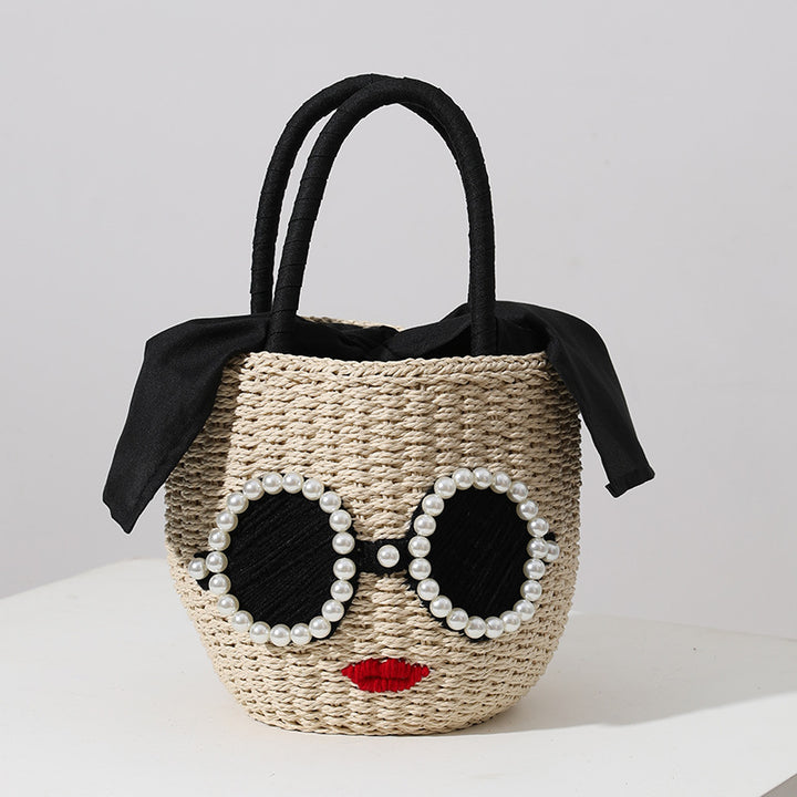 Handcrafted basket bag with stylish designs Bowlift