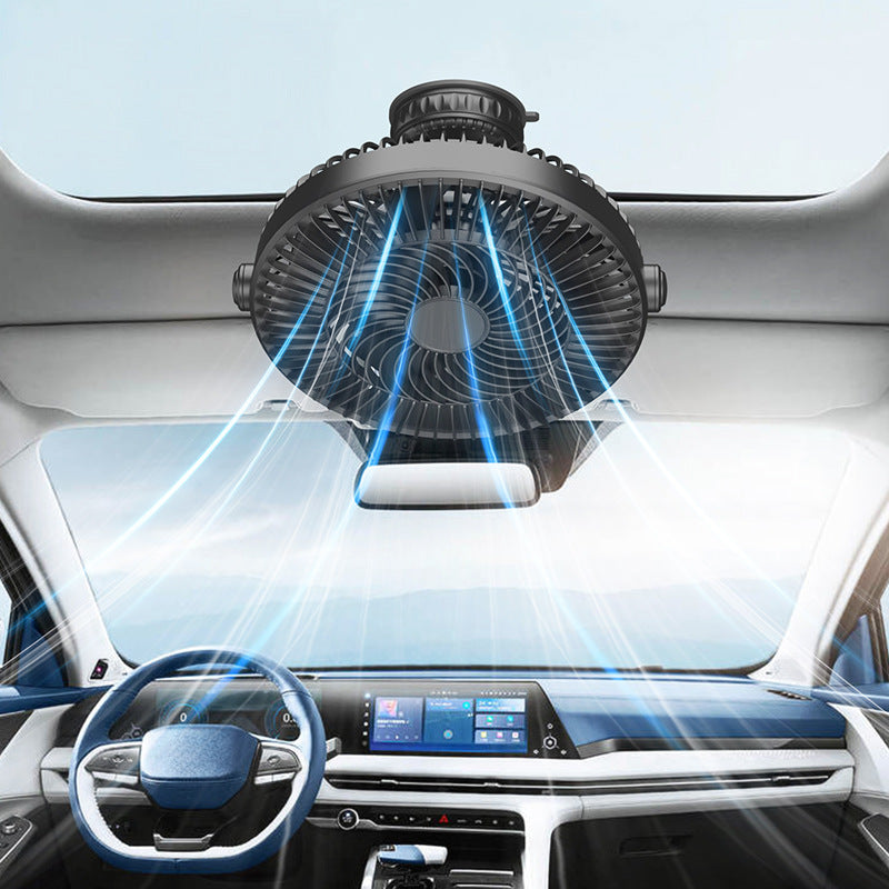 Unisex Car Fan with Flexible Mount Bowlift