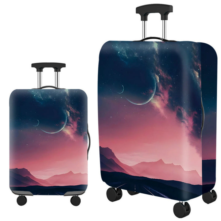 Artistic Travel Hard Shell Suitcase Bowlift