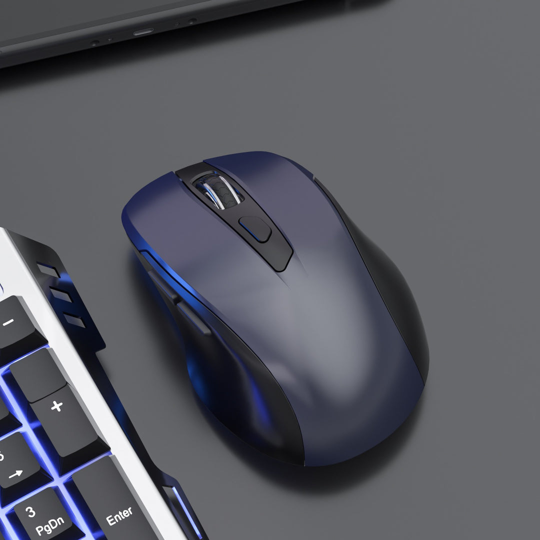 Ergonomic Wireless RGB Gaming Mouse with Programmable Buttons Bowlift