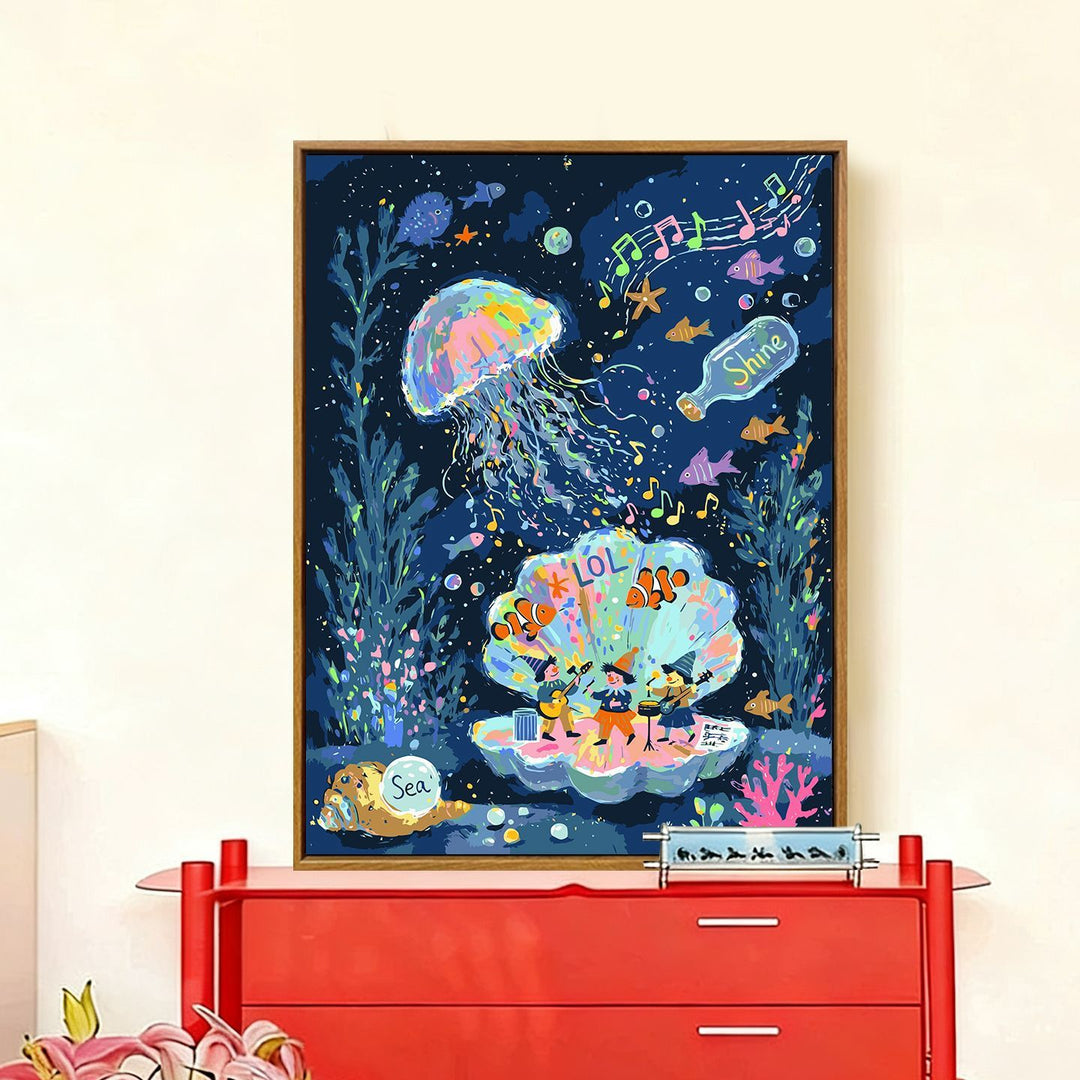 Whimsical Holiday-Themed Wall Art Bowlift