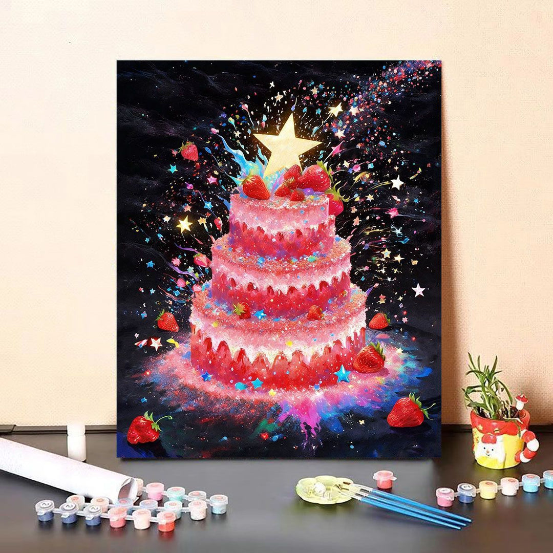 Gourmet Dessert-Themed Canvas Art Bowlift