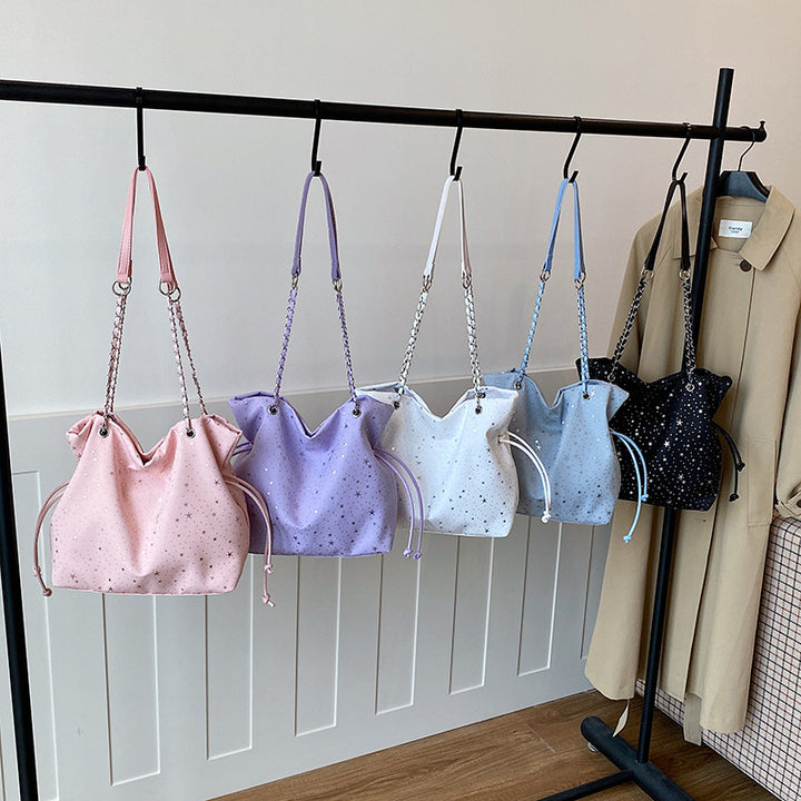 WoStylish Drawstring Shoulder Bag Bowlift