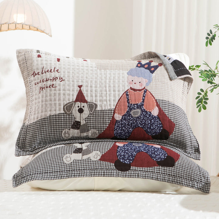 Women's pillowcase with cute dinosaur motif Bowlift
