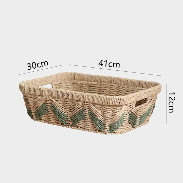 Decorative storage basket with woven design Bowlift