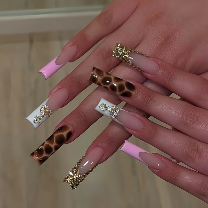 Decorative Press-On Nail Art Bowlift