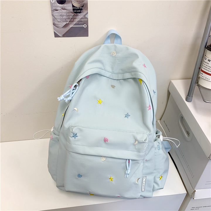 Stylish Fun-Embellished Casual Backpack Bowlift