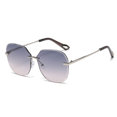 Sophisticated Oversized Hexagonal Sunglasses