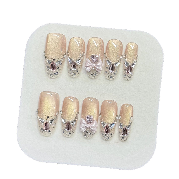 Decorative Press-On Nails Bowlift