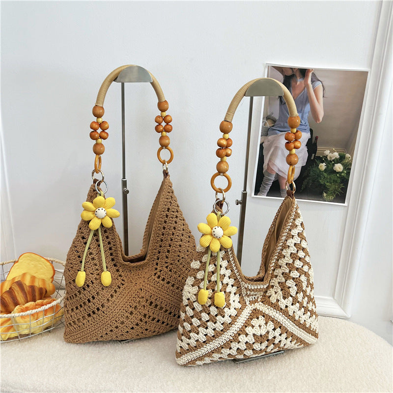 Crochet Decorative Tote Bag Bowlift