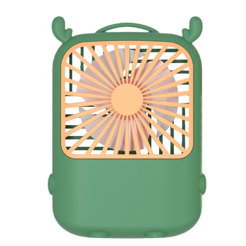 Unisex Cute Cat-Ears Portable Personal Fan Bowlift