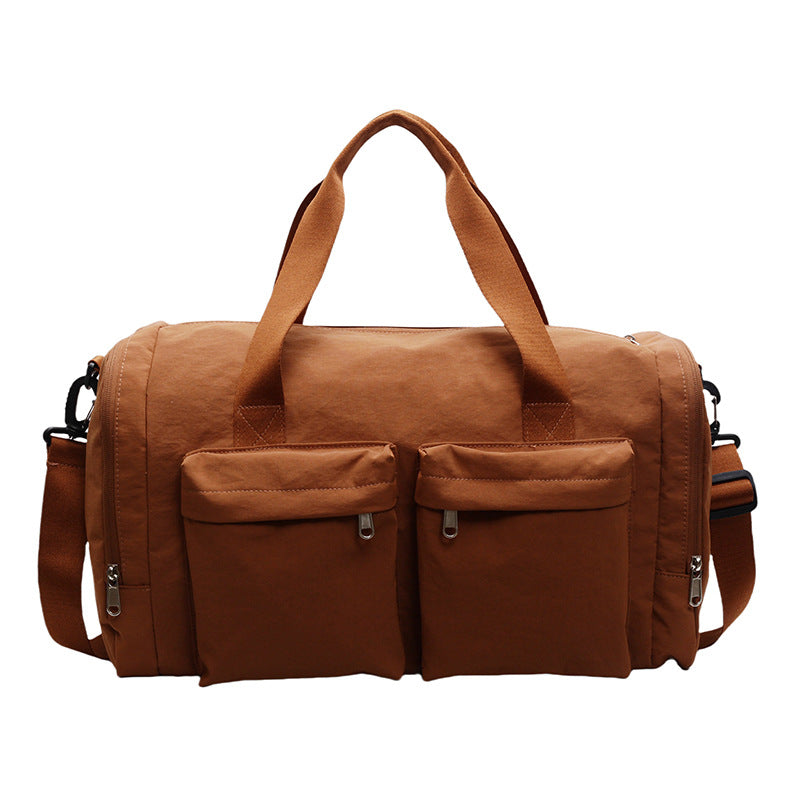 Men's Sporty Travel Bag with Innovative Storage Bowlift