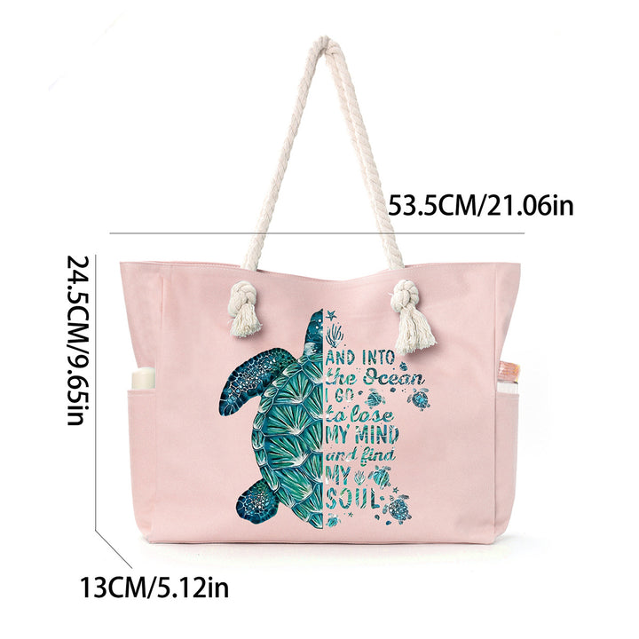 Beach bag with practical side pockets and robust design Bowlift