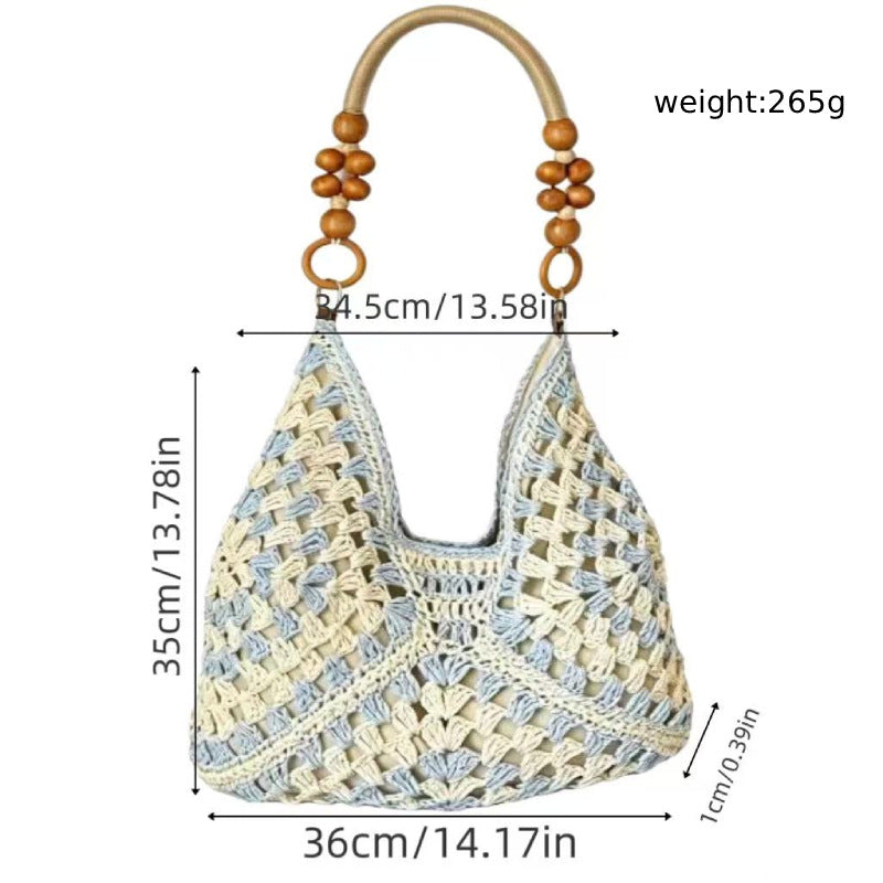 Handmade Macrame Handbag Bowlift
