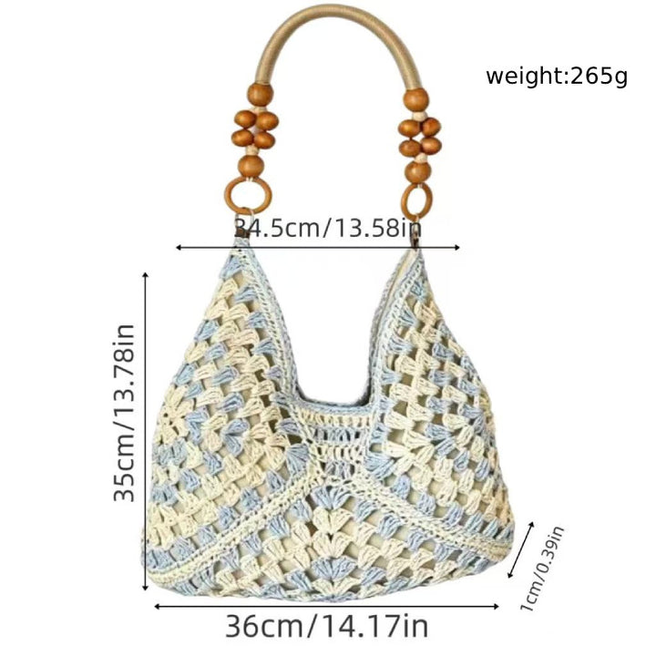 Handmade Macrame Handbag Bowlift
