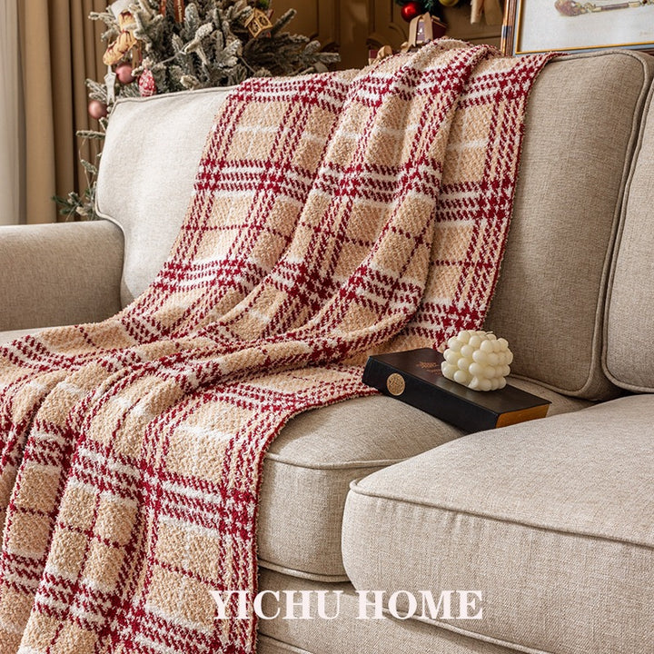 Cozy Knit Throw Blanket