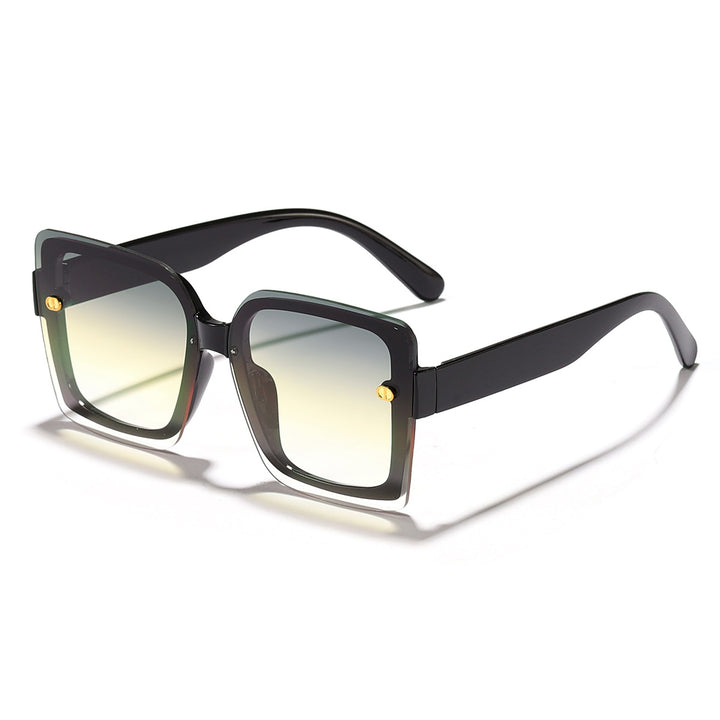 Women's fashionable sunglasses with square design and high-quality frame Bowlift