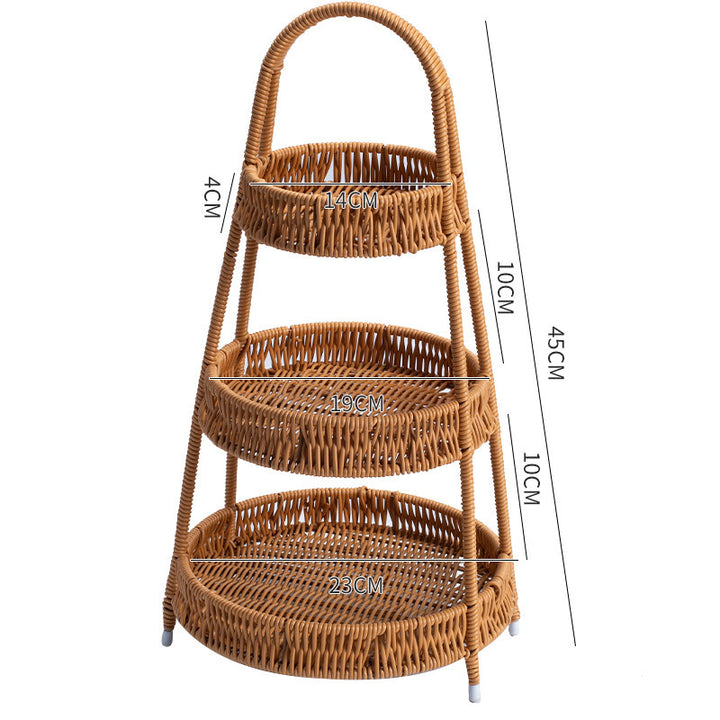 Decorative Wicker Bowlift