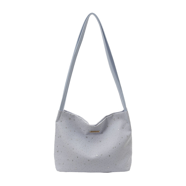 WoStylish Star-Embellished Hobo Bag Bowlift