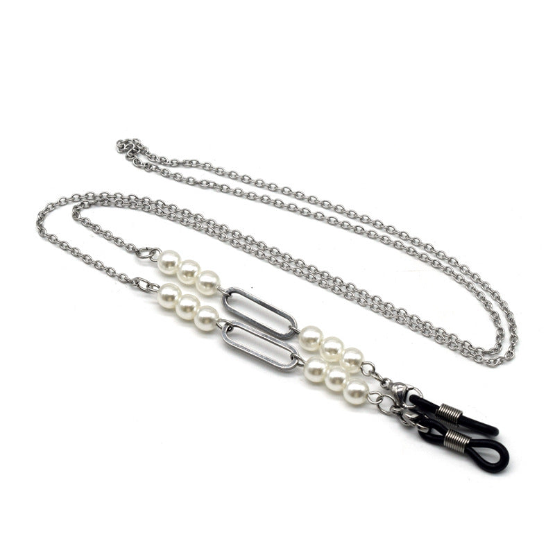 Elegant Pearl-Linked Eyewear Chain Bowlift 1786692206