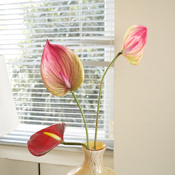 Artificial Anthurium Bowlift