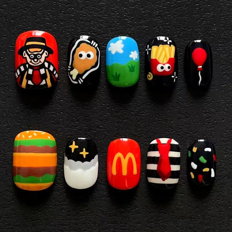 Playful Artistic Nail Art Design Set Bowlift