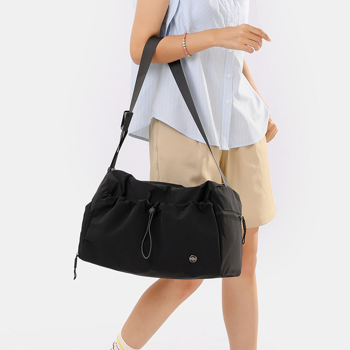 Multifunctional Sports Duffel Bag with Adjustable Shoulder Strap Bowlift