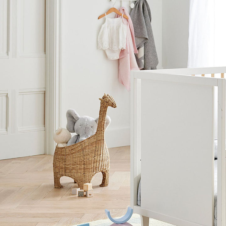 Playful storage basket in giraffe shape Bowlift