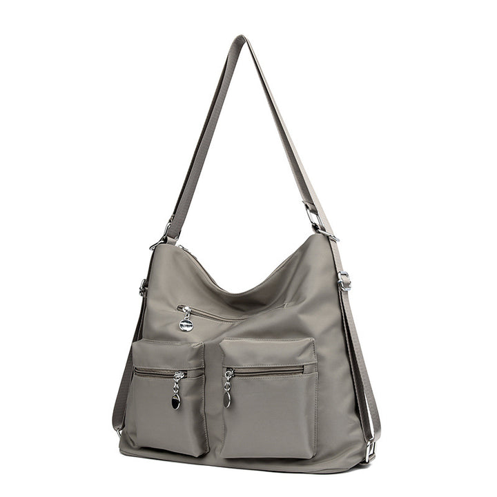 Spacious Multi-Pocket Shoulder Bag Bowlift