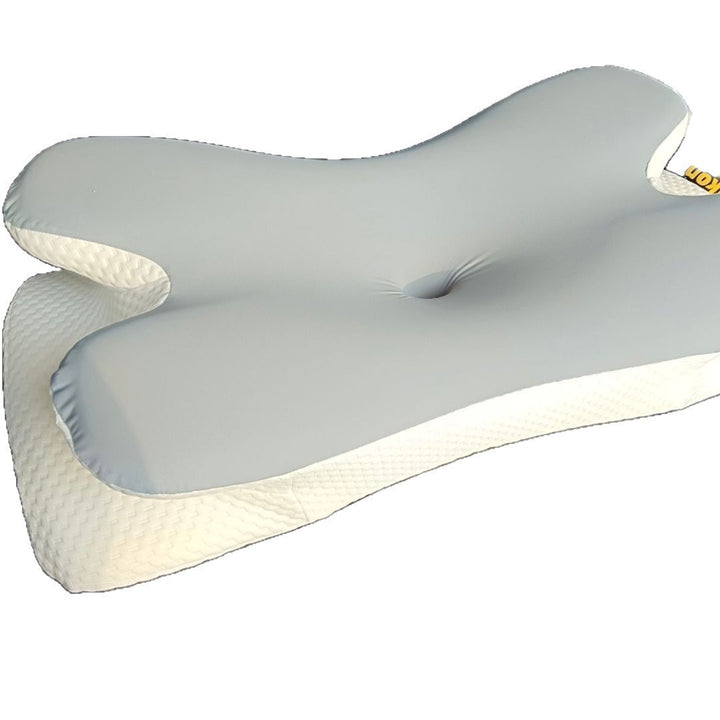 Ergonomic contour pillow with cooling surface Bowlift