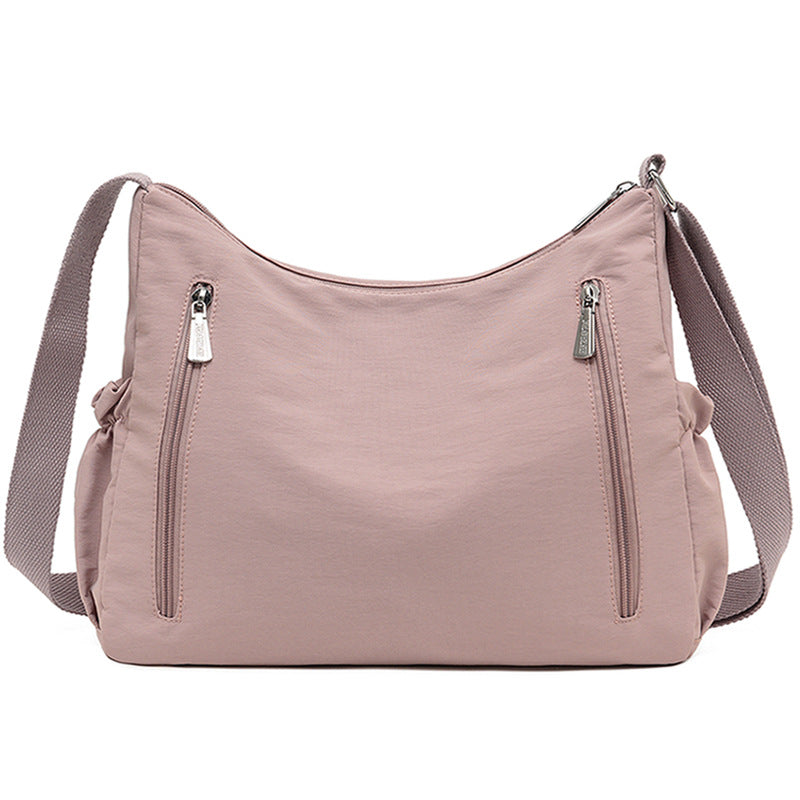 Spacious Multi-Pocket Shoulder Bag Bowlift