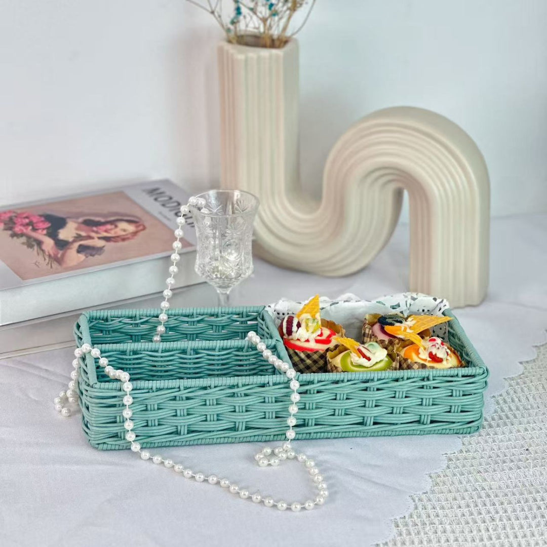 Woven Storage Basket Bowlift