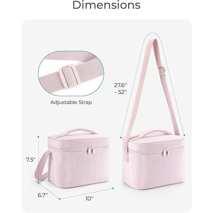Insulated lunch and cooler bag with durable carrying handle Bowlift