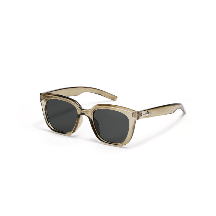 Ladies fashionable transparent sunglasses with slim frame and UV protection Bowlift