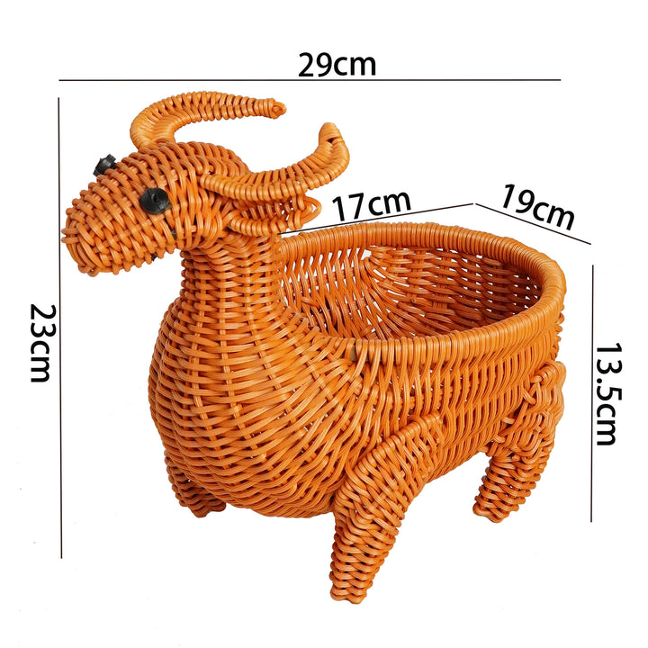 Women Creative Animal-shaped Storage Basket Bowlift