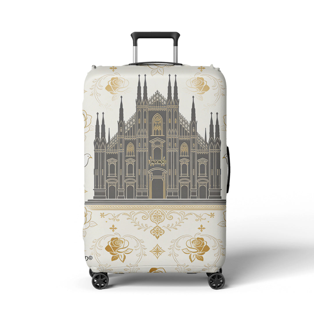 Women's suitcase cover in futuristic design Bowlift