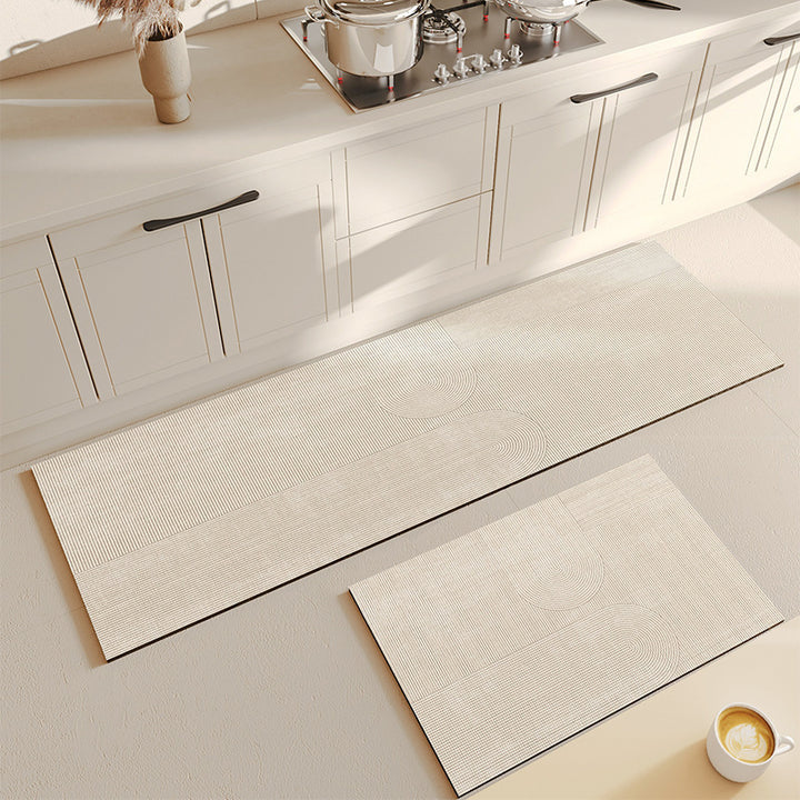 Stylish Geometric Kitchen Runner Mat