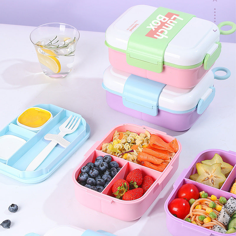 Multi-Functional Double-Layer Lunch Box
