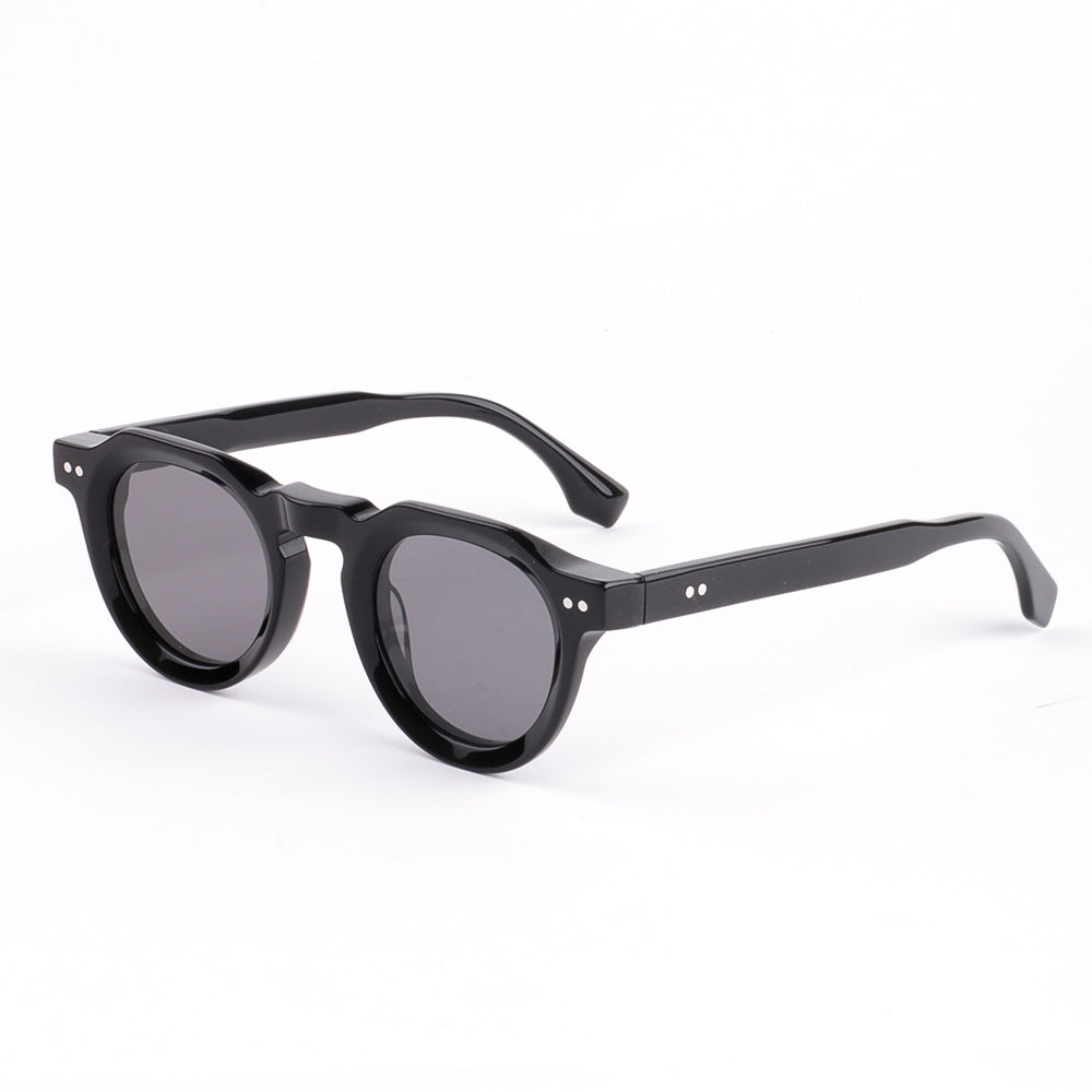 Ladies fashionable sunglasses in unique retro design with polarized lenses Bowlift